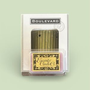 Boulevard Green Candle Holder